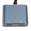 Aluminum USB C Converter 4K Support 100W Fast Phone Tablet Compatibility