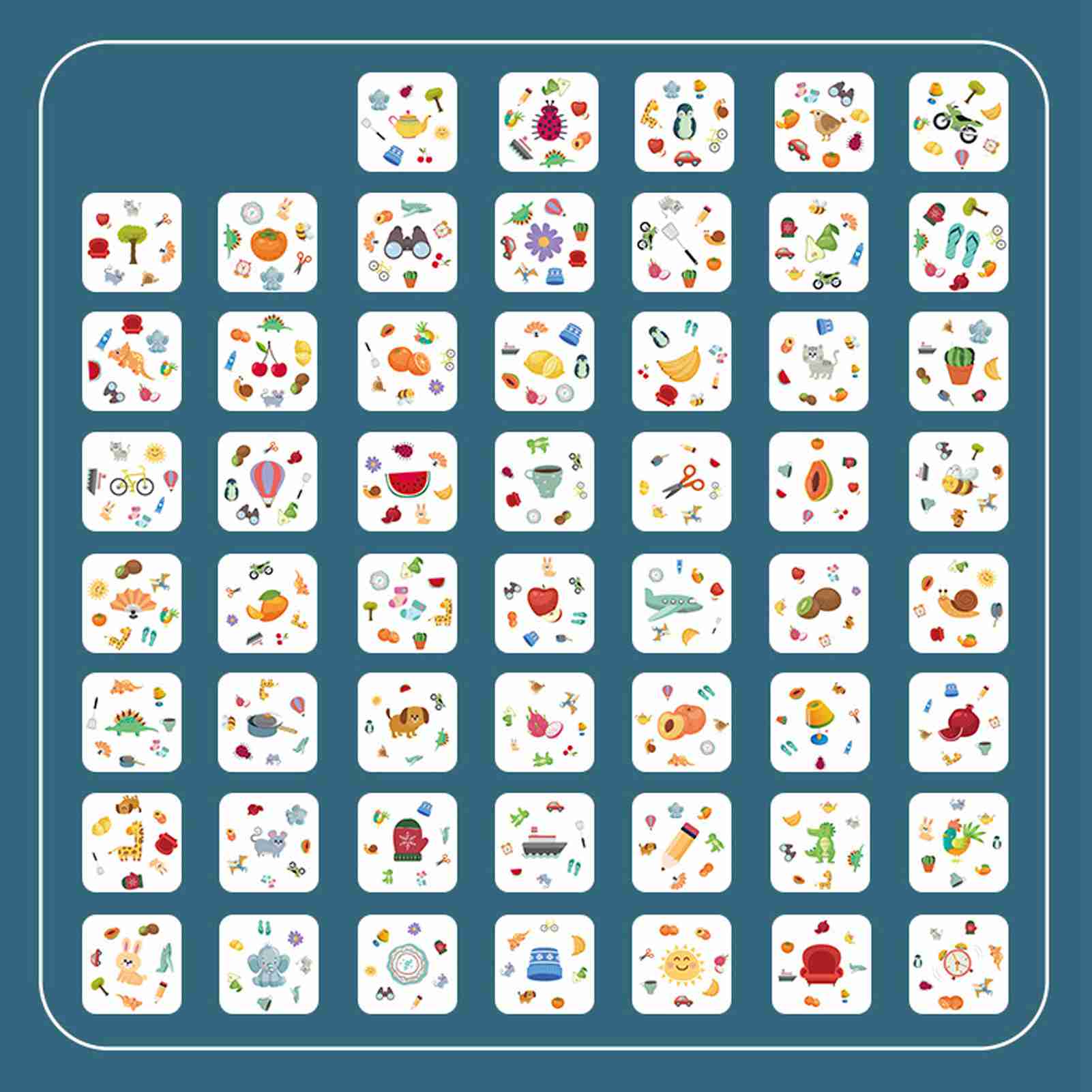 

Children Matching Pairing Game Find Same Card ParentChild Interactive Concentration Training( )