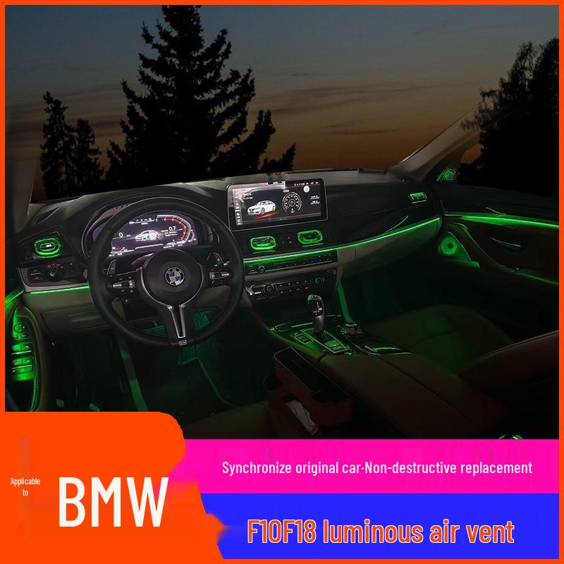 BMW řady 5 F10/F18 Ambientní světlo Světelný vylepšení výdechu vzduchu