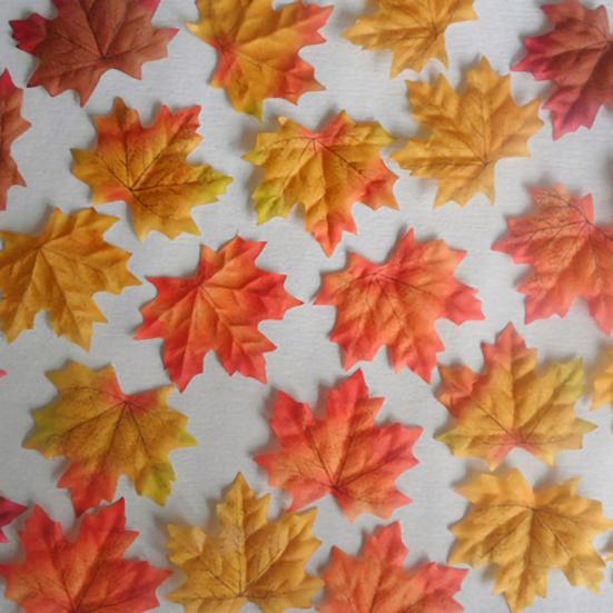 Decorative Fake Leaf Artificial Wedding Decor DIY Craft