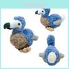 Adorable 7.8in Dodo Plush Toy Blue Bird Soft Animal Doll For Child Xmas Gift Home Decor