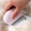 1Pcs Multi-Purpose All Hair Lengths Pet Grooming Brush Shell Shape Self-Cleaning Massage Comb Ergonomic Pet Comb Pet Cat Dog