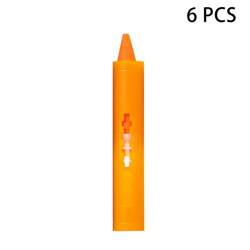 6Pcs Washable Bath Crayons Colorful Drawing In The Tub Easy Clean Crayons Kids Colorful Funny Art Toy Graffiti Bathroom Crayon