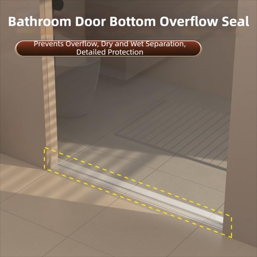 3m TPE Glass Door Seal Strip Transparent Frameless Glass Door Seal Shower Sweep  Glass Door Panel