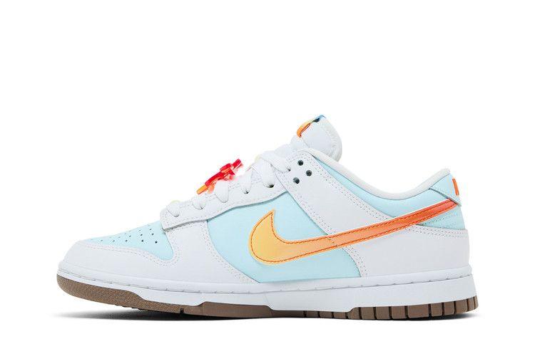 Women's Sneakers Nike Dunk Low Beach (Women's) White/White/Glacier Blue/Multi-Colour