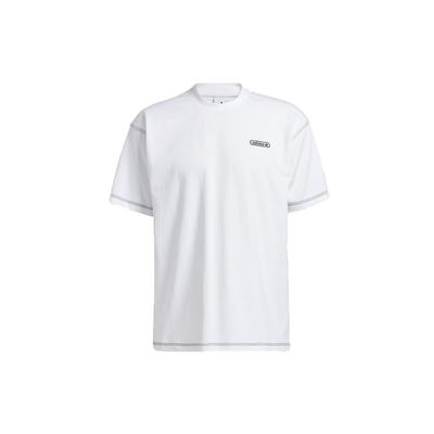 Originals Trefoil Ww Ss Tee Embroidered Logo Crew Neck Sportswear T-Shirt Men Tops White GN3810