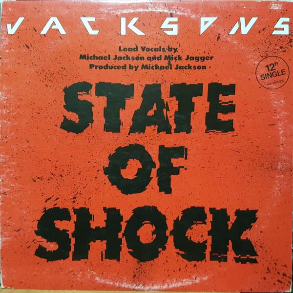 

12inch Record JACKSONS State Of Shock 12EXP05022 Epic 1984 Canada Dance Electronica Used