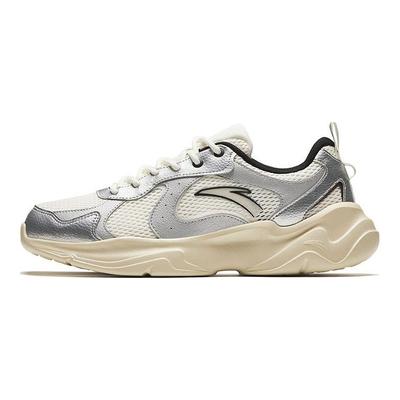 Vielseitige Bequeme Verschleißfeste Low-Top Freizeitschuhe Herren Sneaker Weiß Grau Silber 912428810-2