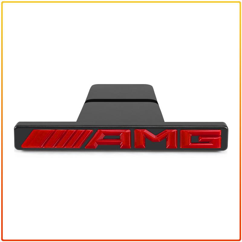 1 ud. Insignia Emblema Logo Parrilla Delantera AMG Decoración Estilo para Parrilla de Coche Mercedes Benz Clase GLE GLC A B C E W176 W246 W205 W213