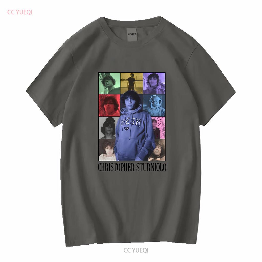 Christopher Sturniolo Eras Tour shirt Chris T Triplets long or short sleeves vintage Washed Versatile Breathable