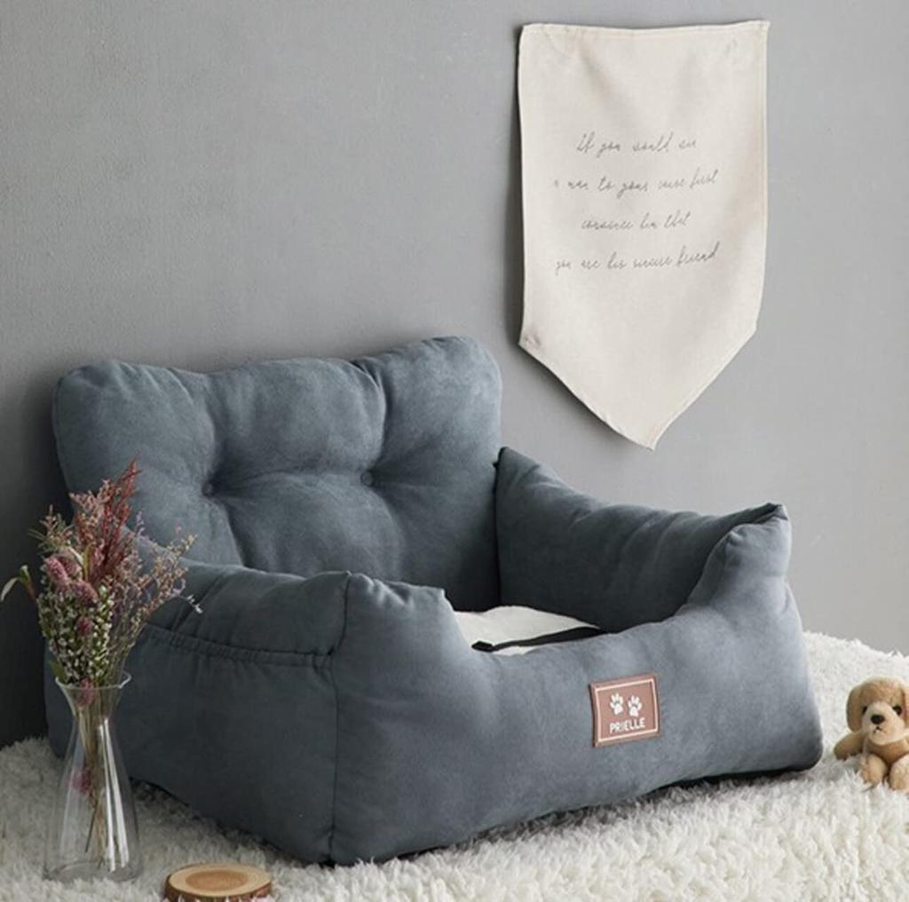 Thai Sawadee Pet Pet Pet Car Pet Car Seat Sofa, Seat, Seat, Supplies, (Gray)