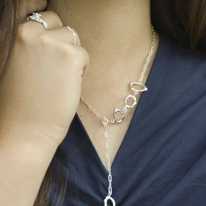 

toust FOAMING WAVES Necklace silver