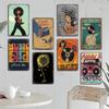 Vintage Music Posters Metal Tin Signs Retro Metal Plate Music CD Radio Guitar Singer Bar Club Wall Decor Living Room