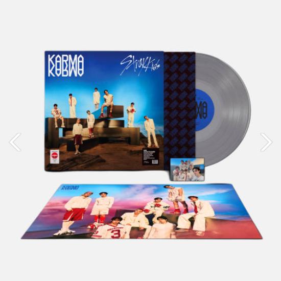 LP Ver CRYSTAL CLEAR VINYL Stray Kids The 4th Album KARMA
