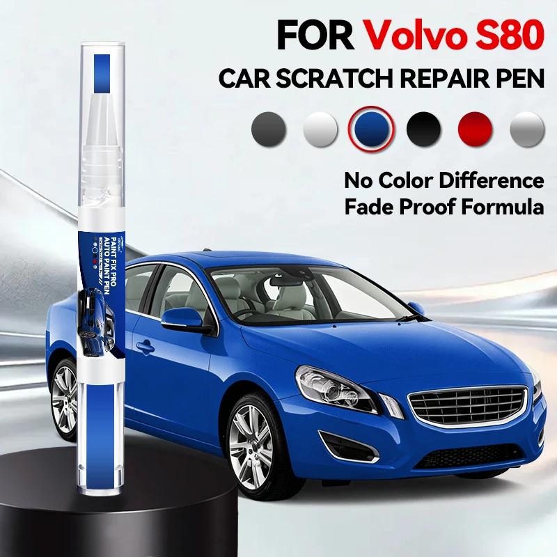 Car Dedicated Car Paint Repair Pen For 1998-2016 VOLVO S80 Paint Scratch Repair Accessories Blue 705 Silver 711 Black 452 White