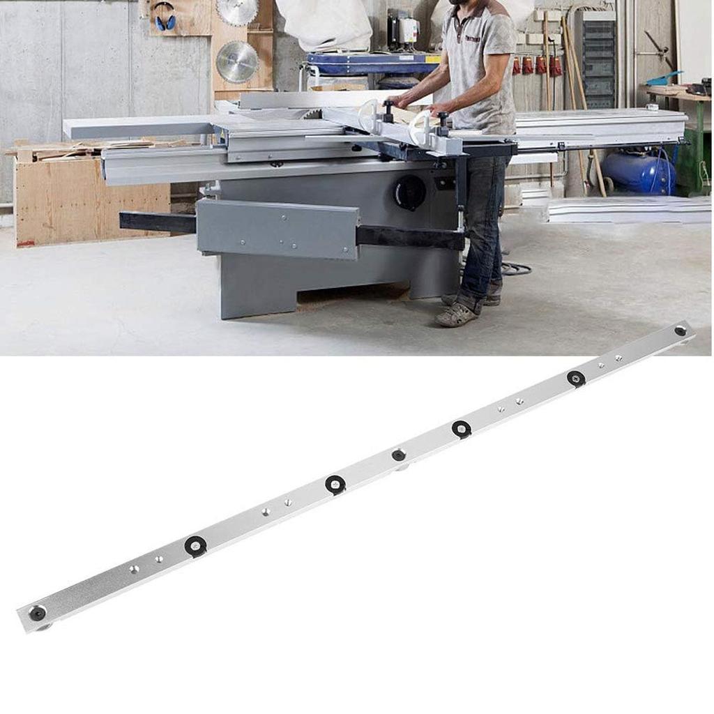 Aluminum Alloy 650mm Guide Rail Miter Bar Slider for Table Saw Woodworking Tools
