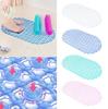Bath Shower Mat NON Slip PVC Bathroom Mats ANTI Slip Strong Suction 35 X 61CM