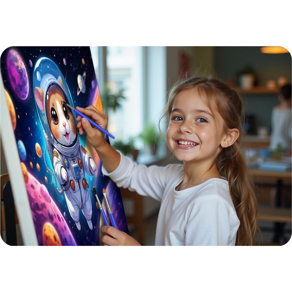 Paint By Number Picture 40X50 Cm Massido Astronauta