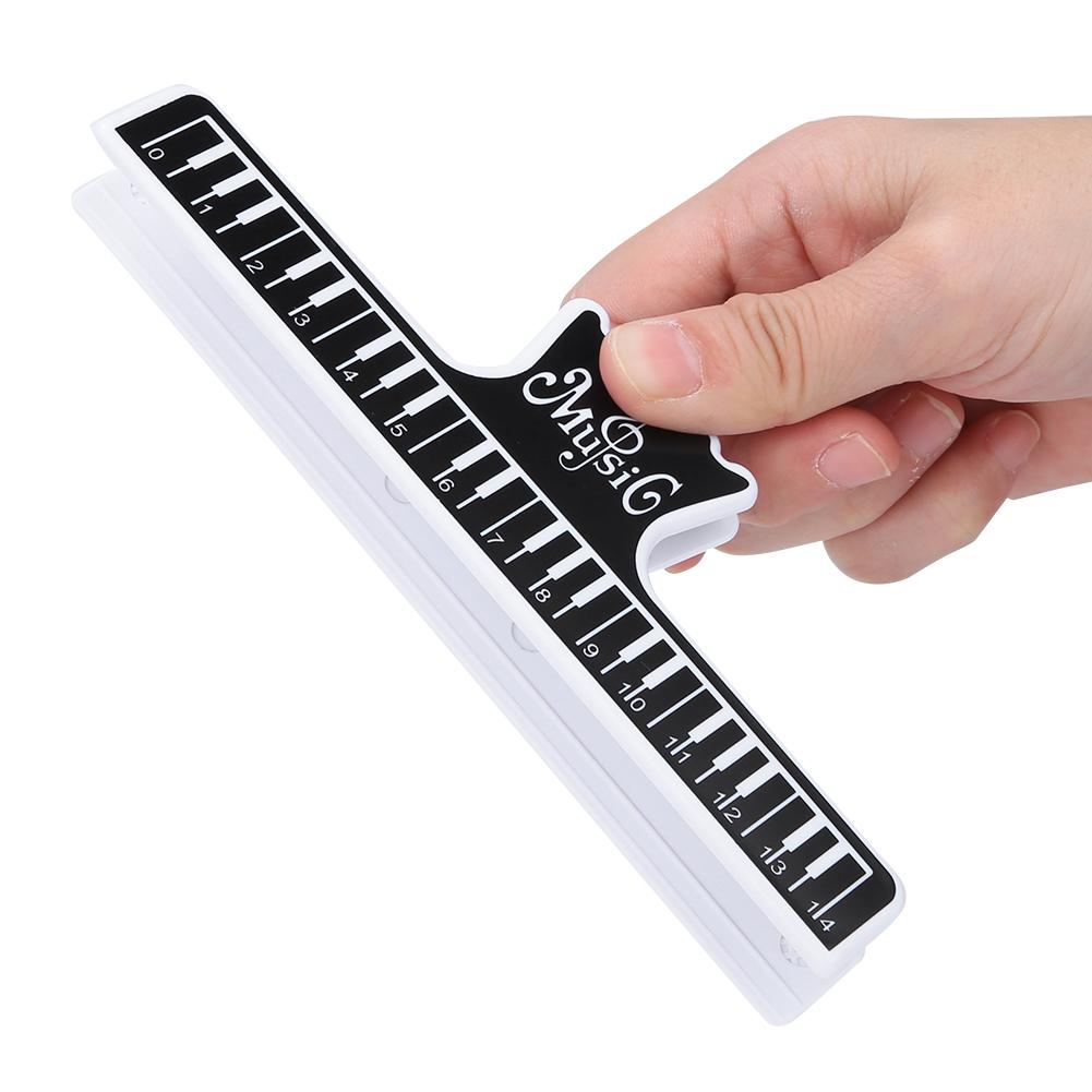 2Pcs Musical Book Note Clip Plastic Page Holder Musical Instrument Performance