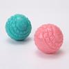 Dog Rubber Ball Toy Interactive Squeaky Chew Toy Textured Teeth Cleaning Toy Fetch Ball for Small Medium Large Dogs Training
