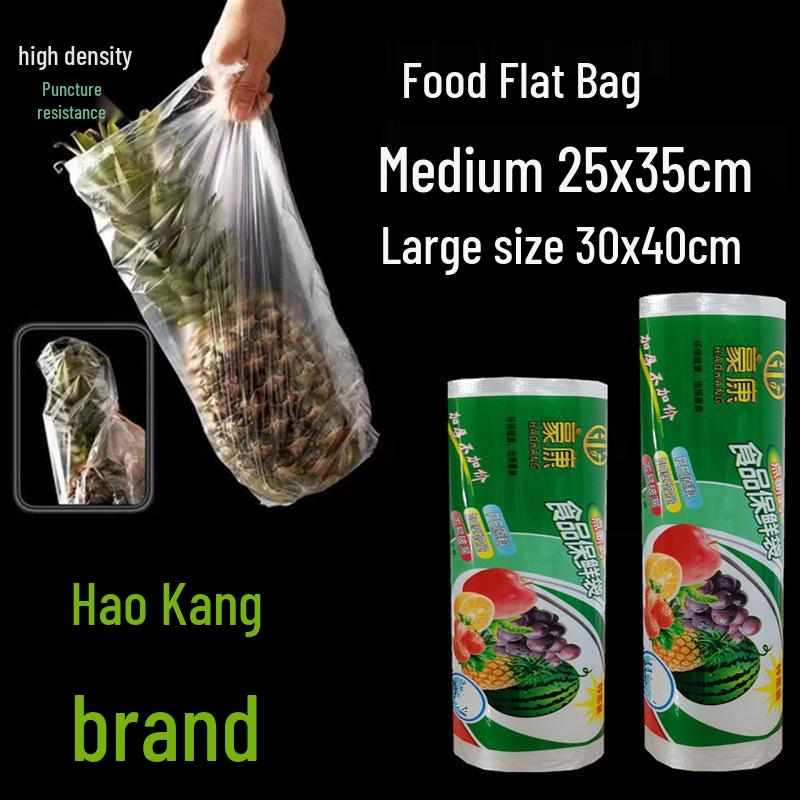 Extra-Large Food-Grade Thickened Fresh-Keeping Bags for Household & Commercial Use