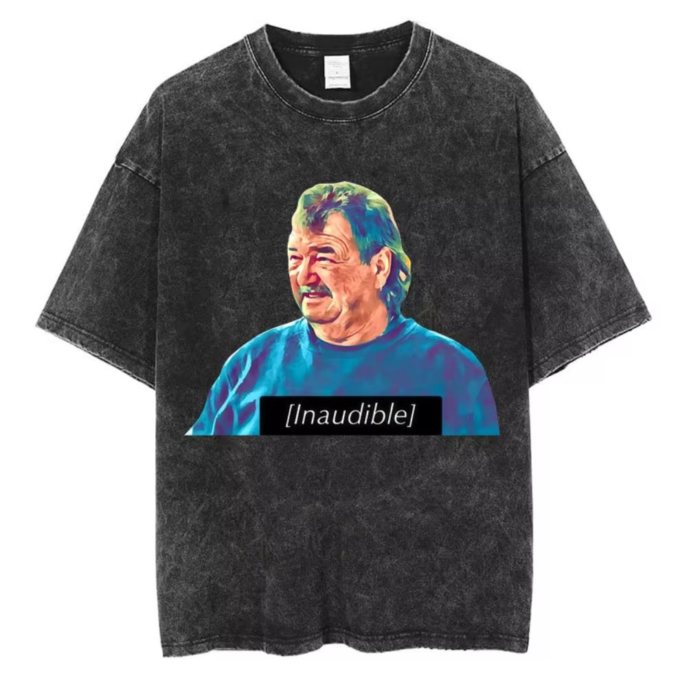 

Jeremy Clarkson Funny Inaudible Wasged Vintage Washed T Shirt Men Humor Fashion Tees Casual Cotton Oversized T Shirts Streetwear L
