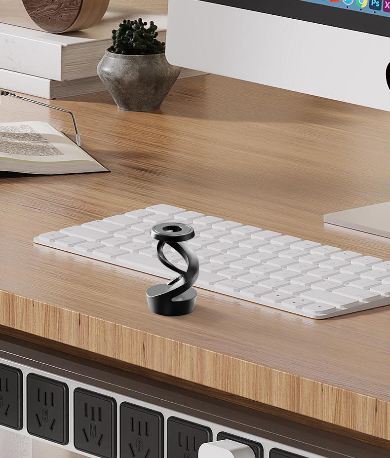 Unzip Metal Spiral Gyro: Levitation Desk Ornament & Decompression Toy