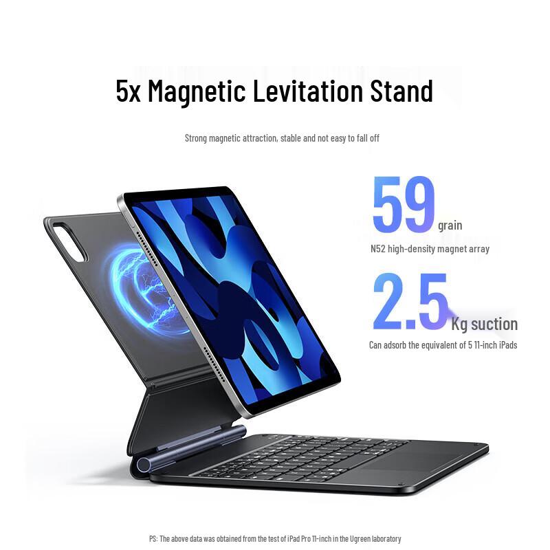 Ugreen Magnetic Floating Keyboard Case for iPad Pro 11-inch