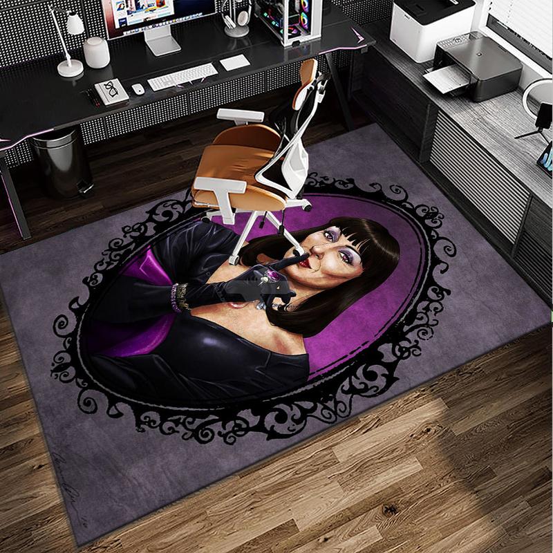 Hocus witch Halloween Magic Office Rug Chair Mat, Game Carpet, Suitable for Front Door, Bedroom, Living Room, Desk, Holiday Gift