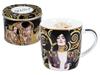 Kubek Porcelanowy Gustav Klimt Judyta W Ozdobnej Puszce Prezent 1Szt