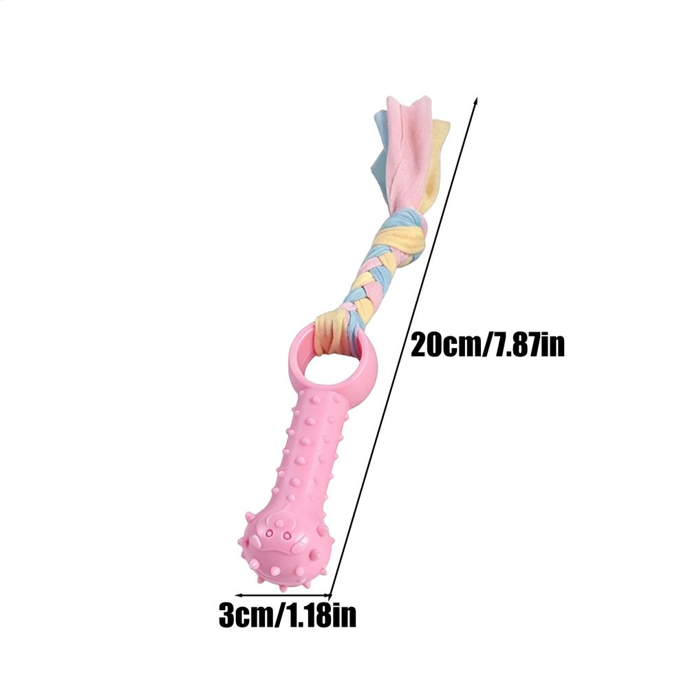 Bite Resistant Dog Dental Chew Stick Interactive Teeth Cleaning Toy Pet Mouth Cleaning Accessory for Small Medium Large Breed