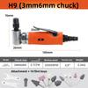 Mini 1/4 Air Angle Die Grinder 90 Degree Pneumatic Grinding Polisher Mill Engraving Machine Carving Tool Kit with Sanding Discs