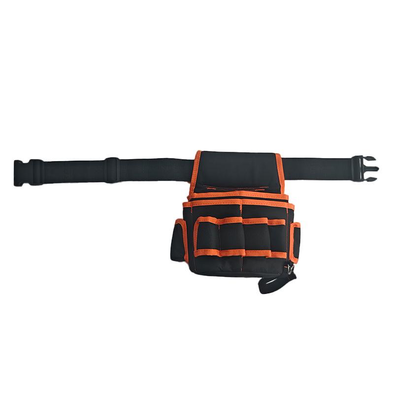 Waterproof Oxford Toolkit Waist Bag - Multifunctional, Wear-Resistant, Thickened Canvas Repair Kit for Electricians
