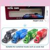 Alloy Cars Lightning Toy Car Set For Childrens Cartoon Gift Box Fun