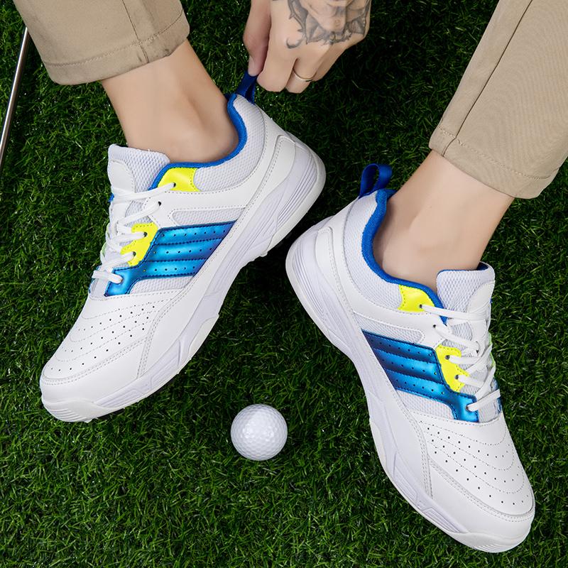 2025 Couples Golf Shoes Lightweight Men's Sports Shoes Breathable Waterproof Anti-slip Golf Sneakers Man Outdoor Walking Shoes