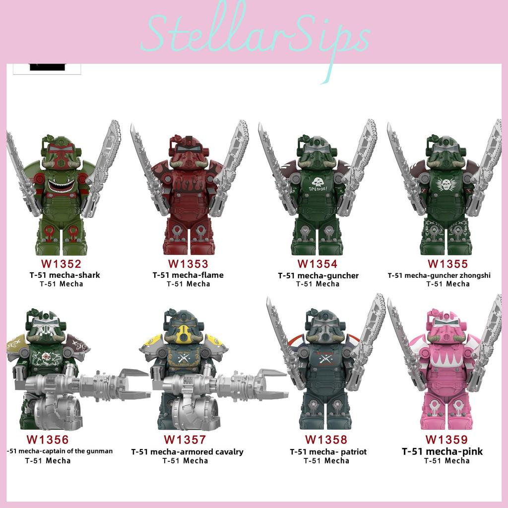 Armor Power Building Block Models With Small Particles For Childrens Diy Gift