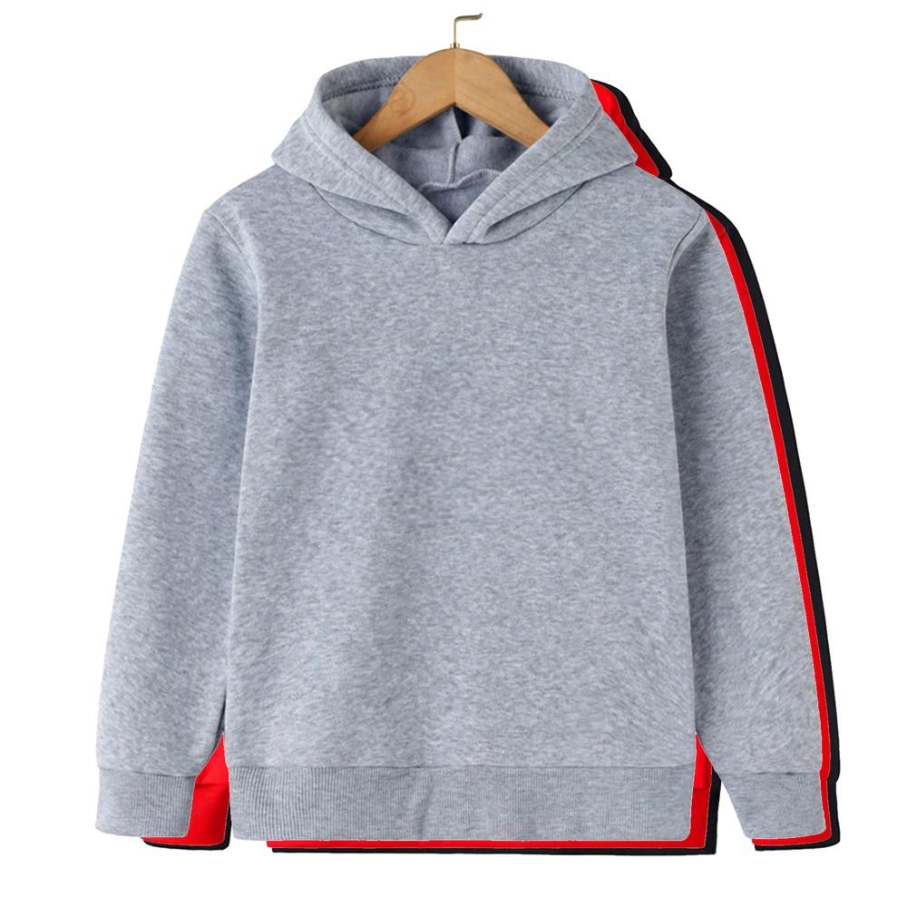 Home furnishing procurement Fashion Kids Boy Hoodies Autumn Girls Casual Hoodies Sweatshirt Kids Solid Color Hoodies Sweatshirt