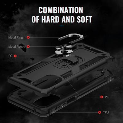 Shockproof Car Magnetic Phone Case For Motorola Moto Edge 20 30 Pro Plus Lite G Power G Stylus 4G 5G 2022 Ring Holder Back Cover