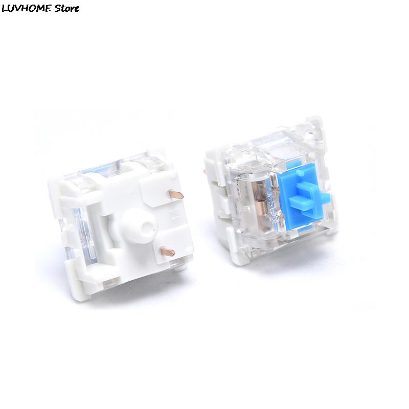 10Pcs Original Cherry MX Mechanical Keyboard Switch Axis Shaft Switch RGB blue