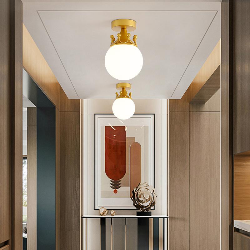 Minimalist Corridor Lights, Minimalist Modern Balcony Ceiling, Creative Led Entry Door, Cloakroom, Staircase Lights