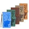 Cartoon Elephant Magnetic Cards Solt Wallet Flip Case For Samsung S25 Ultra S24 Plus S23 S22 A16 A26 A36 Stand Book Pocket Cover