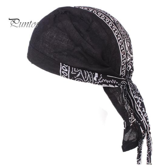 Cotton Men Women Pirates Cycling Cap Bike Headband Hat Bandana Headcloth