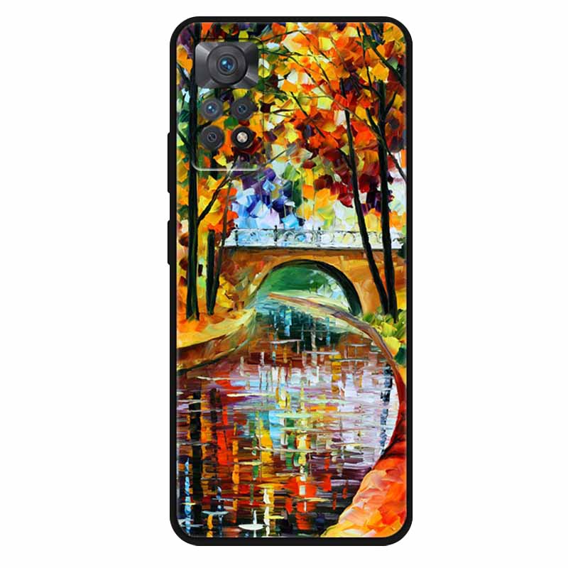 For Xiaomi Redmi Note 11 Pro 4G Case Soft Space Marble TPU Silicone Back Cover For Xiaomi Redmi Note 11Pro 4G Cases Bumper Shell