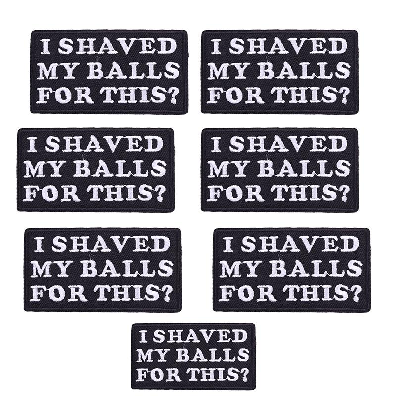 5pcs Cartoon Patch Letter Slogan Embroidery Patch Iron On Patches For Clothing Thermoadhesive Patches For Clothes Jeans Sew Diy