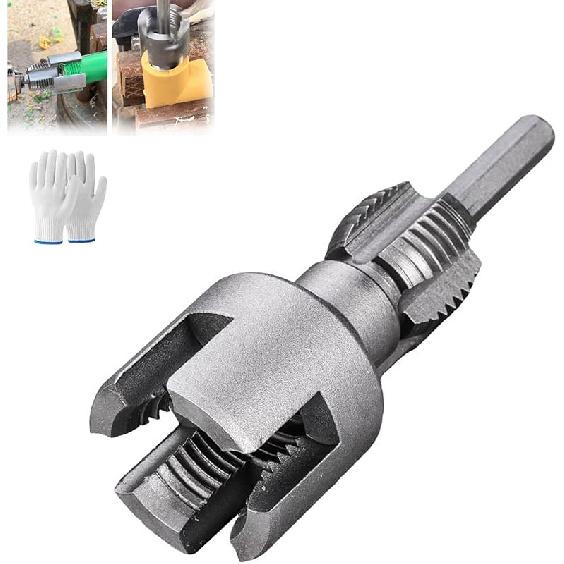 Integrated Internal & External Pipe Threading Tool, Electric Drill Compatible Pvc Pipe Threader Kit, 2-in-1 Pipe Thread Cutter, Pipe Thread 1/2  Pipe