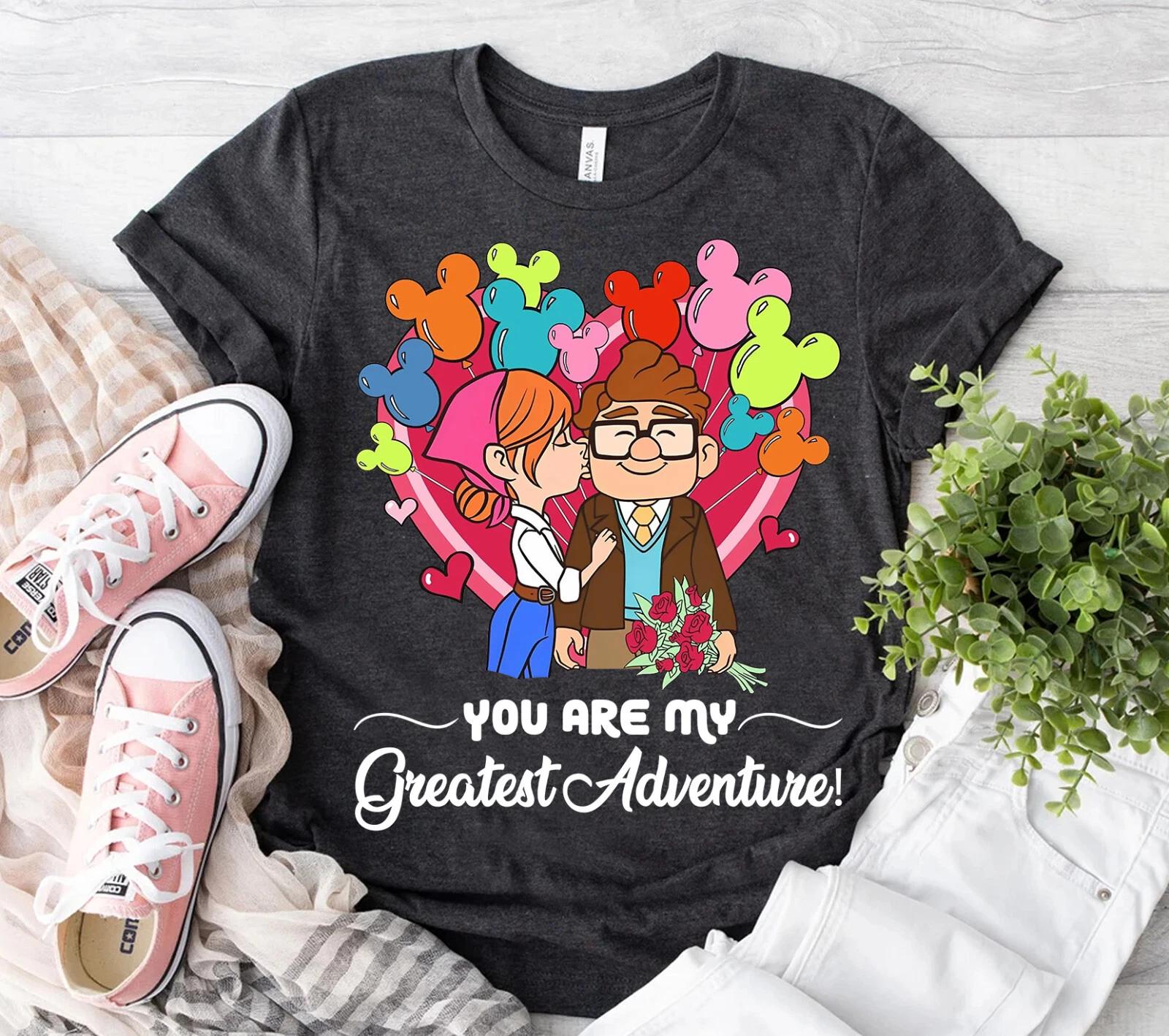 

Retro Carl and Ellie Disney Balloon Adventure Unisex Adult Kid Shirt 5924509 M