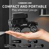 AAYB1 KF32 1:64 RC Mini Climbing Alloy Video Car With LED Light  and HD Camera Radio Remote Control Vehicle Toy for Kids Best Gift