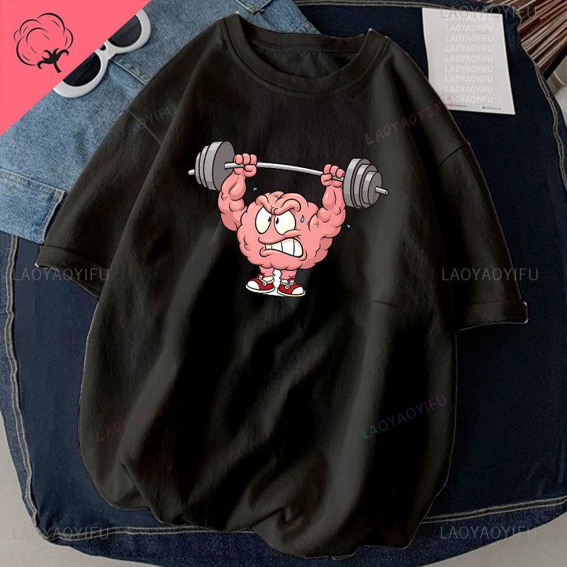 

Футболка с принтом «Тяжелая атлетика» для кошек Work Out Funny Gym Design Sticker Graphic Высококачественные хлопковые футболки для мужчин Одежда Camisetas 4XL