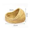 Natural Handmade Straw Bird Nest Breeding Nest Parrot Nest Warm Pet Bedroom Courtyard Straw Birdhouse House Handwoven