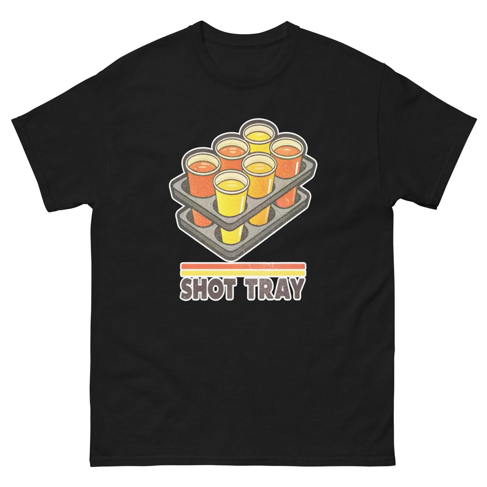 Shot Tray Nightclub Bar Nightlife Party T-Shirt L